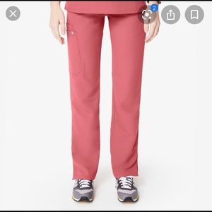 Figs Tall Kade Cargo Pink Scrubs Pants